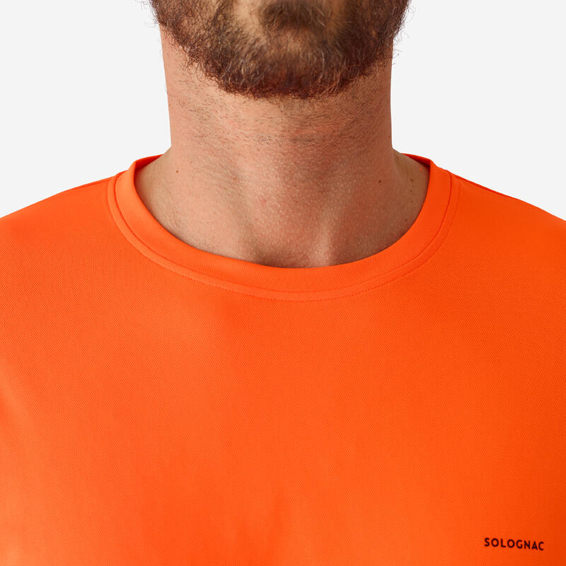 Jagdshirt kurzarm 300 atmungsaktiv orange