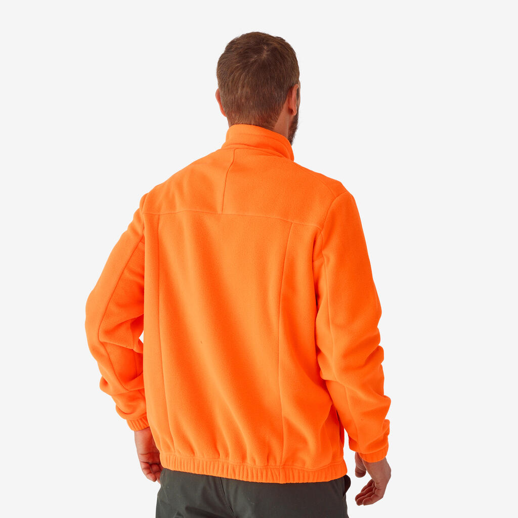 Fleecejacke 500 Jagd orange 