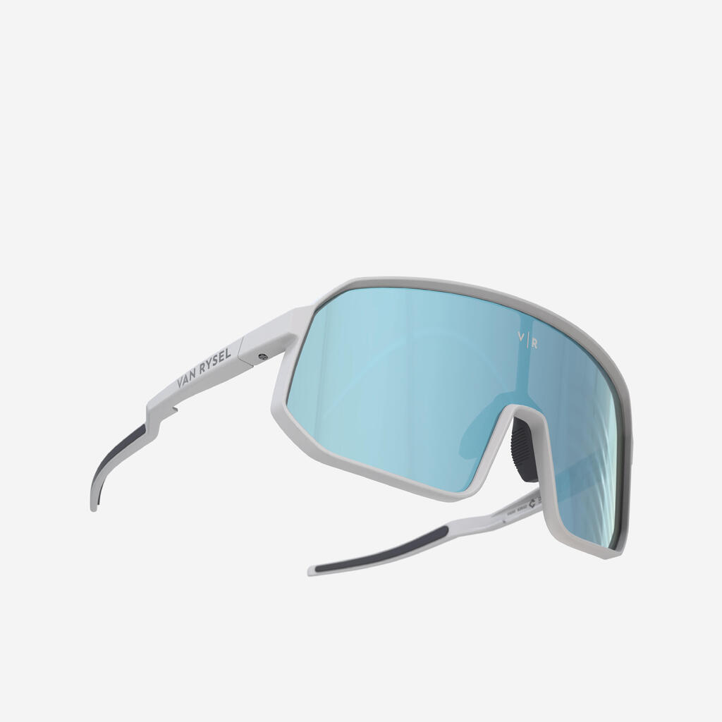 Pieaugušo riteņbraukšanas 3. kategorijas saulesbrilles “RoadR 900 Perf”, baltas