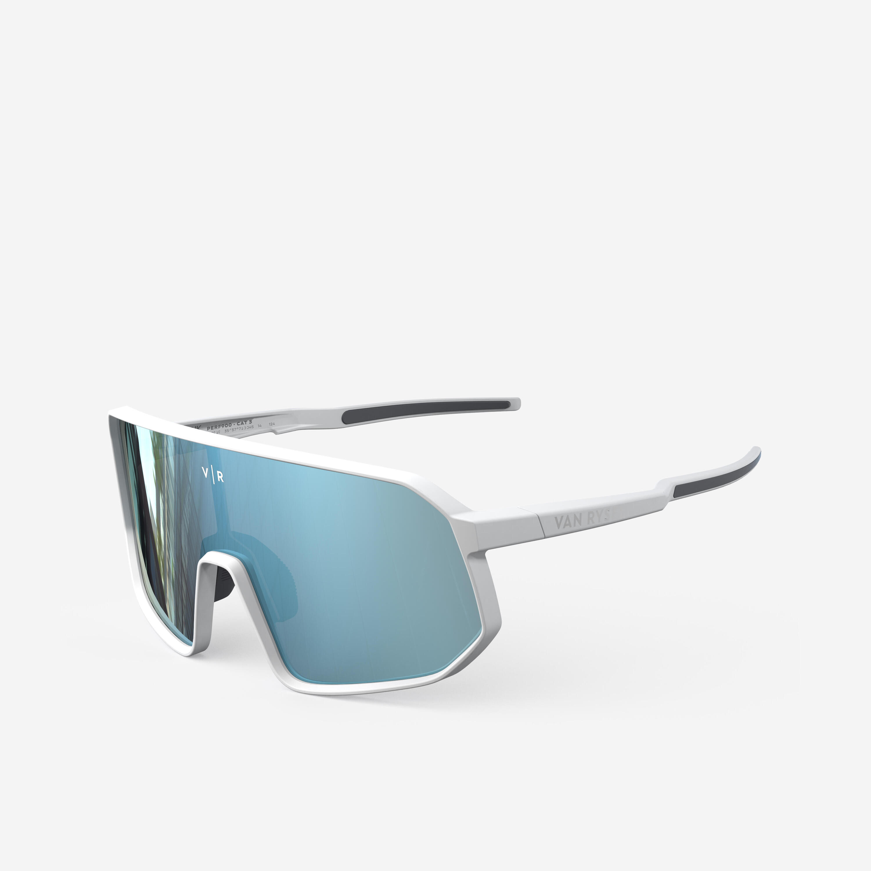 Cycling Cat 3 Sunglasses RoadR 900 Perf - White 1/5