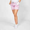 Women's golf chino shorts - MW500 light pink