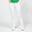 Pantalon chino golf coton Femme - MW500 blanc glacier