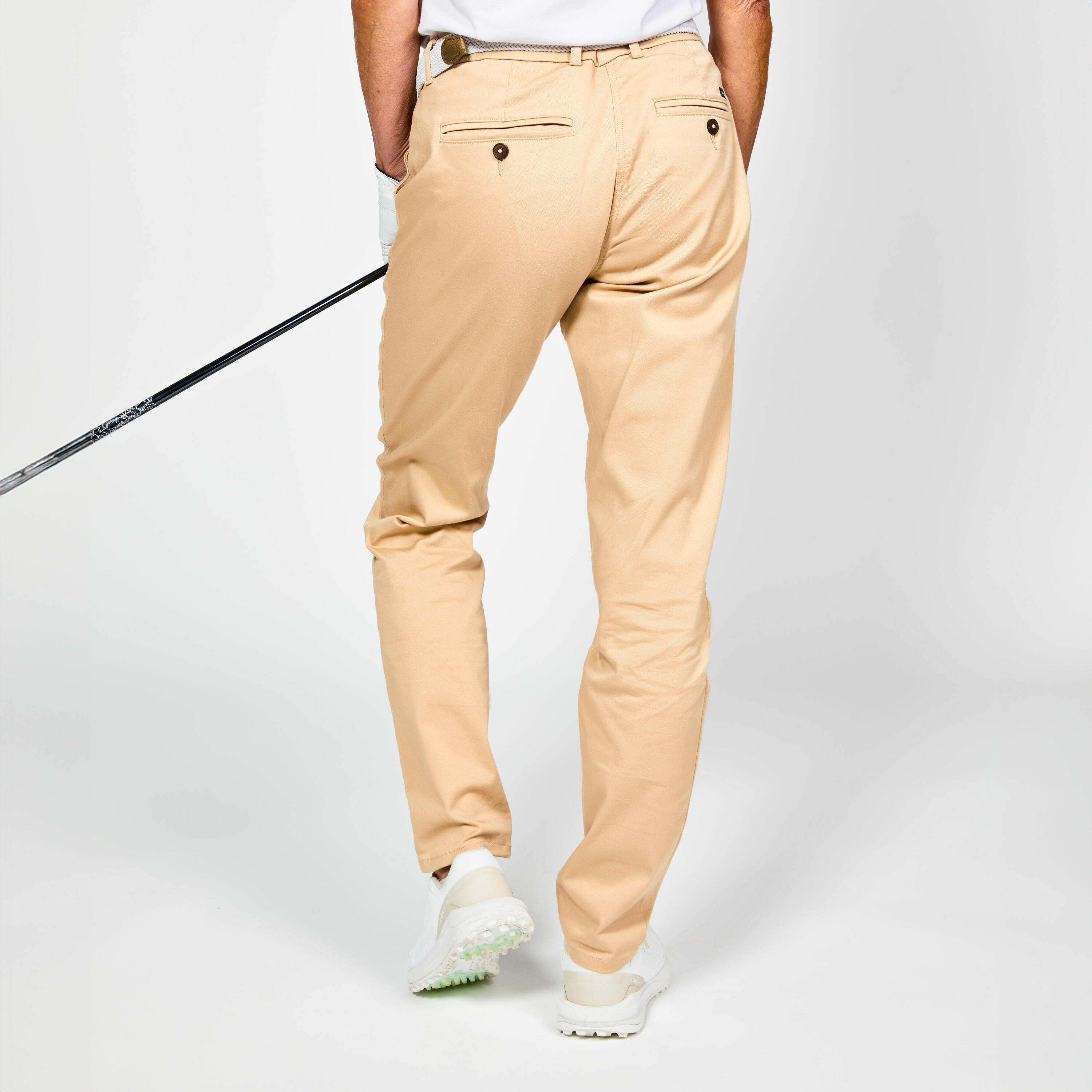 Pantalones chinos golf algodón mujer - MW500 beige 15/24