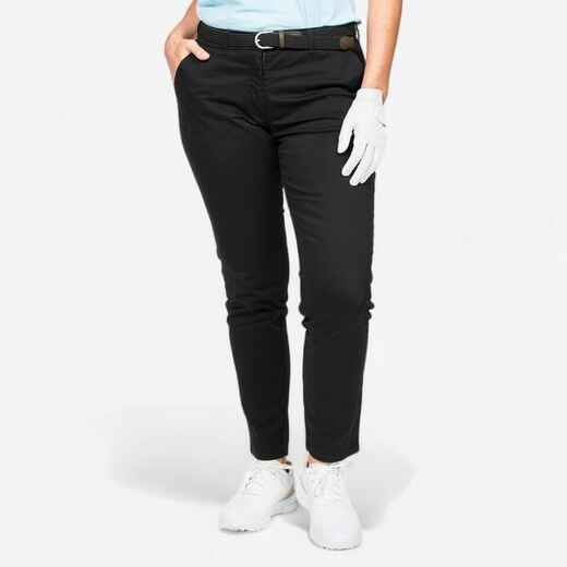 
      Pantalone za golf MW500 ženske - crne
  