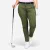 Women's Golf Cotton Chino Trousers - MW500 Khaki Brown