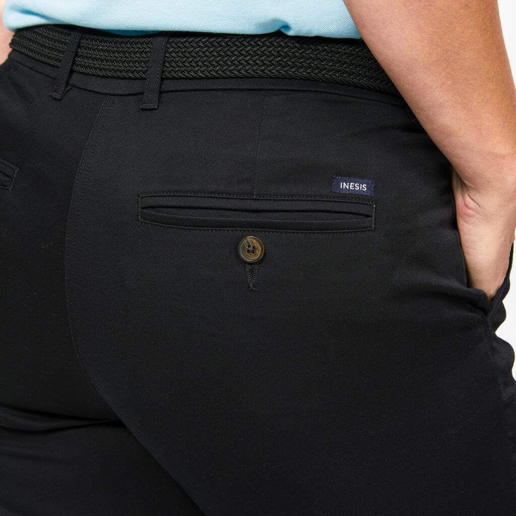Čino pantalone za golf MW500 ženske - smeđe