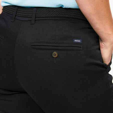 Women's Golf Chino Trousers - MW500 Black