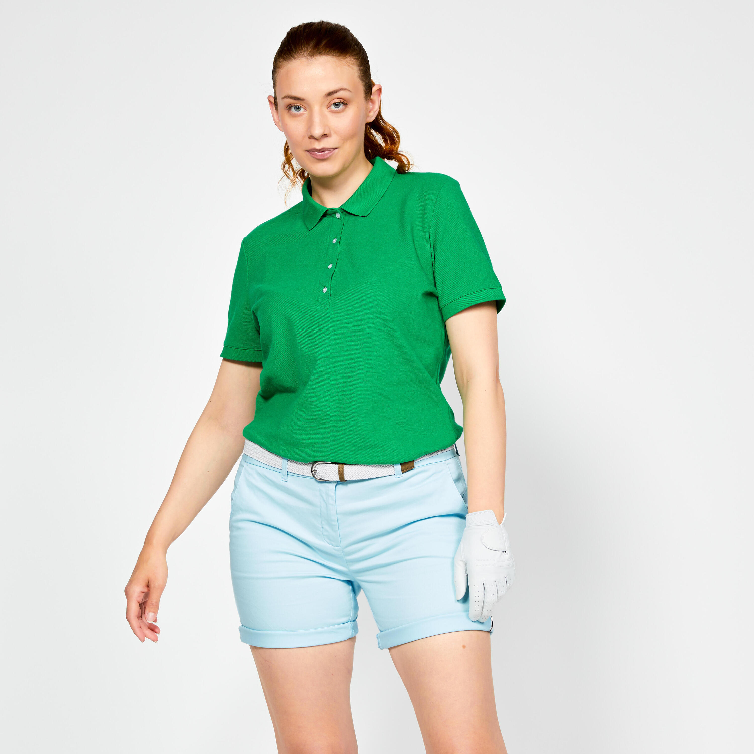 Polo golf donna MW 500 verde 69/69