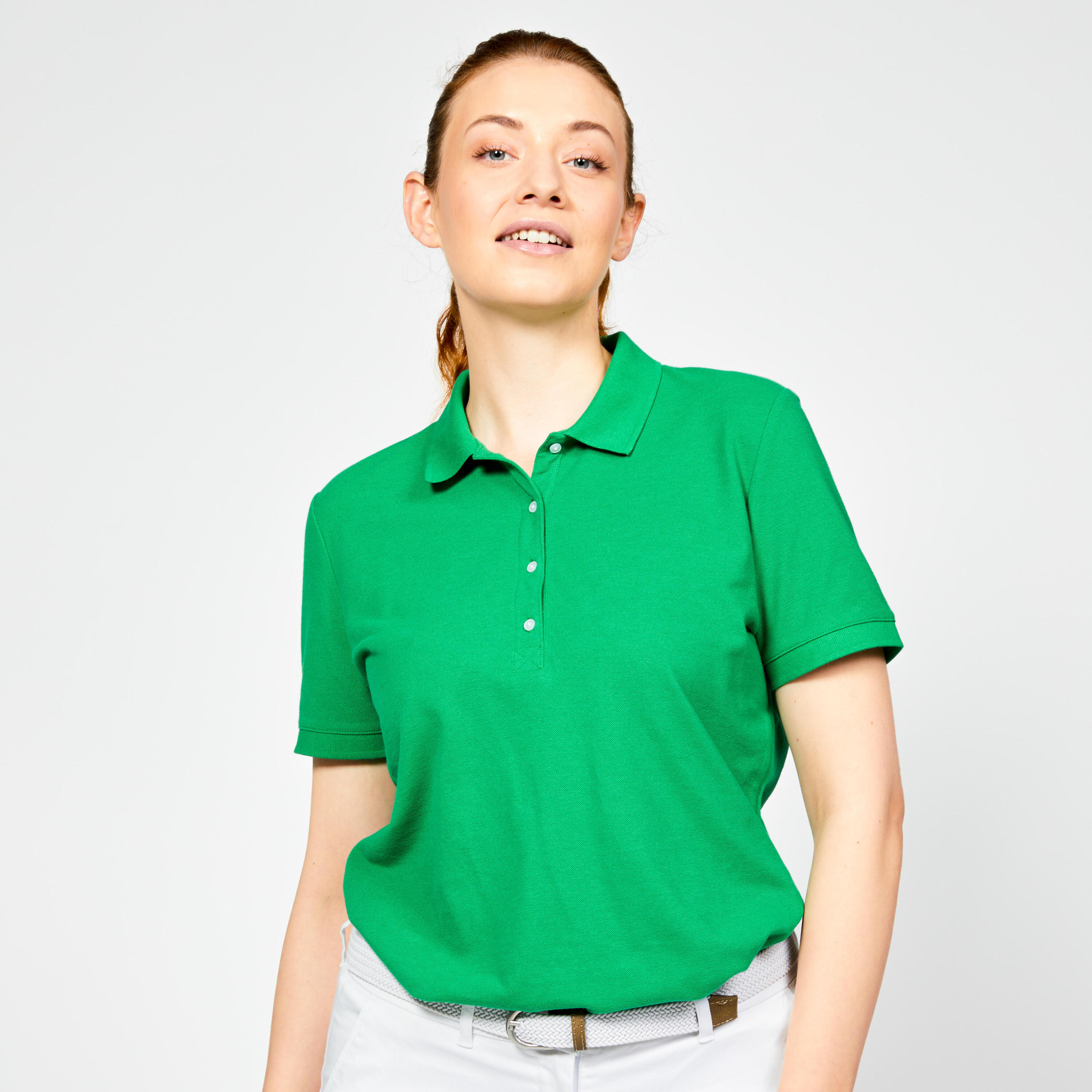 Polo golf donna MW 500 verde 40/69