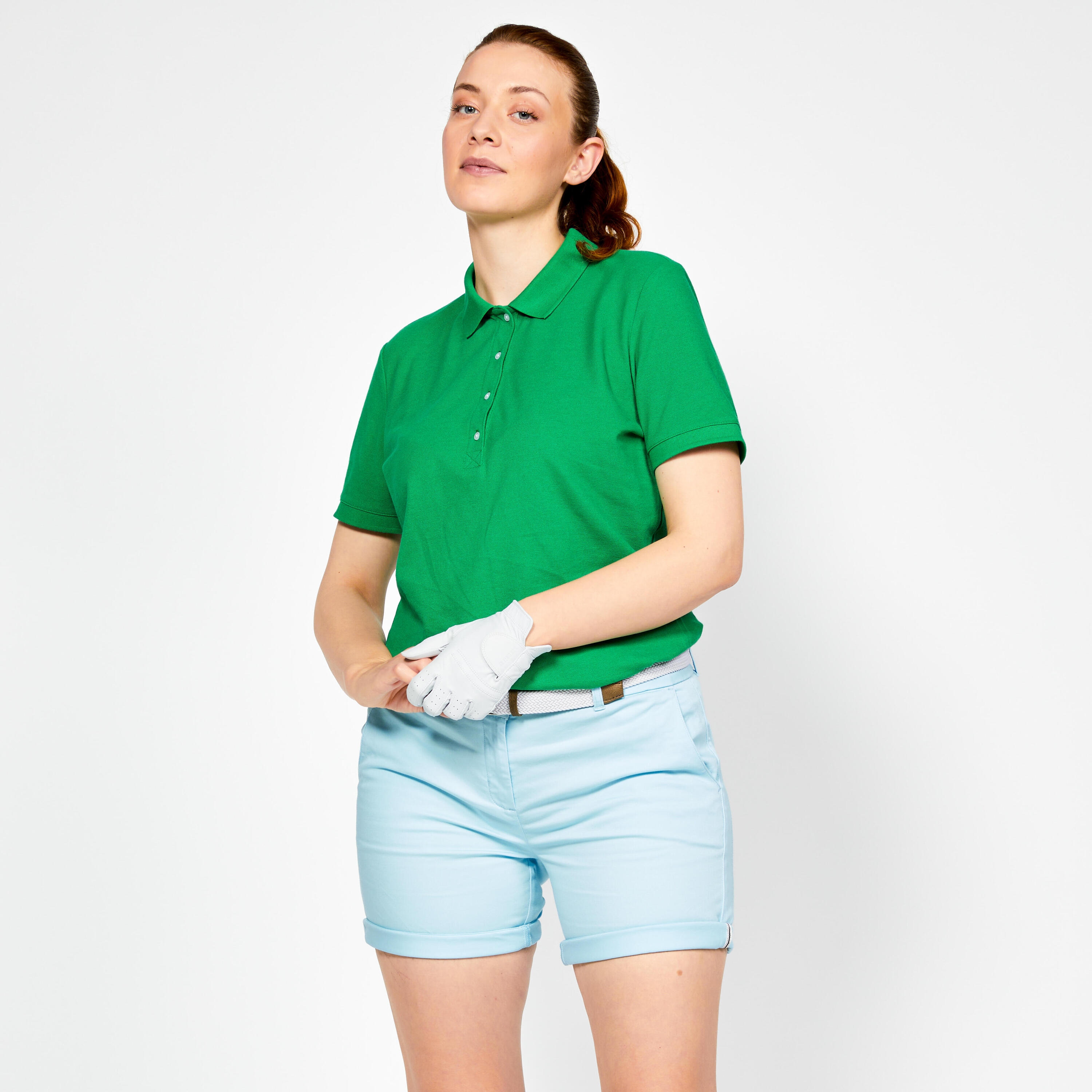 Polo golf donna MW 500 verde 68/69
