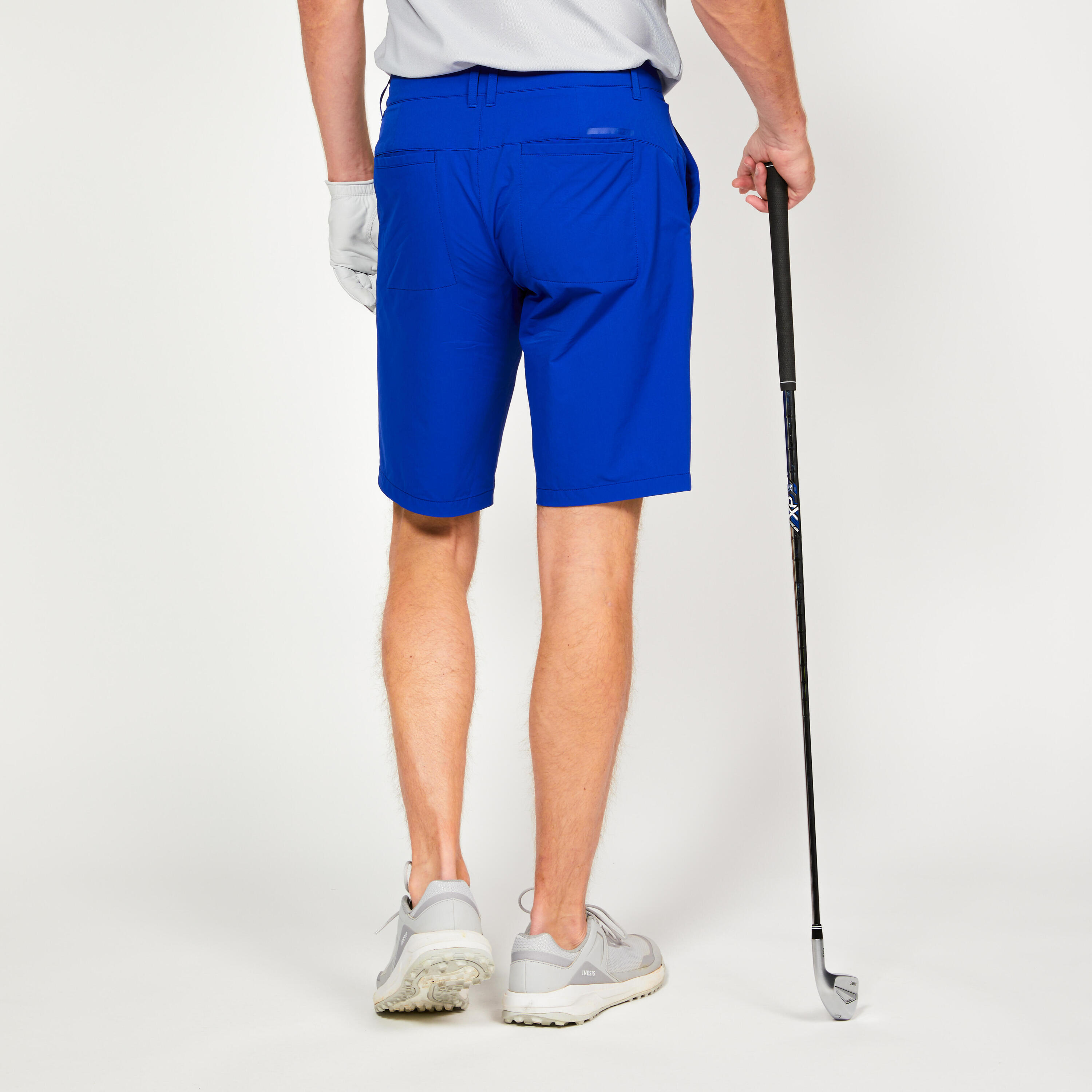 Men's golf shorts - WW500 indigo 1/4