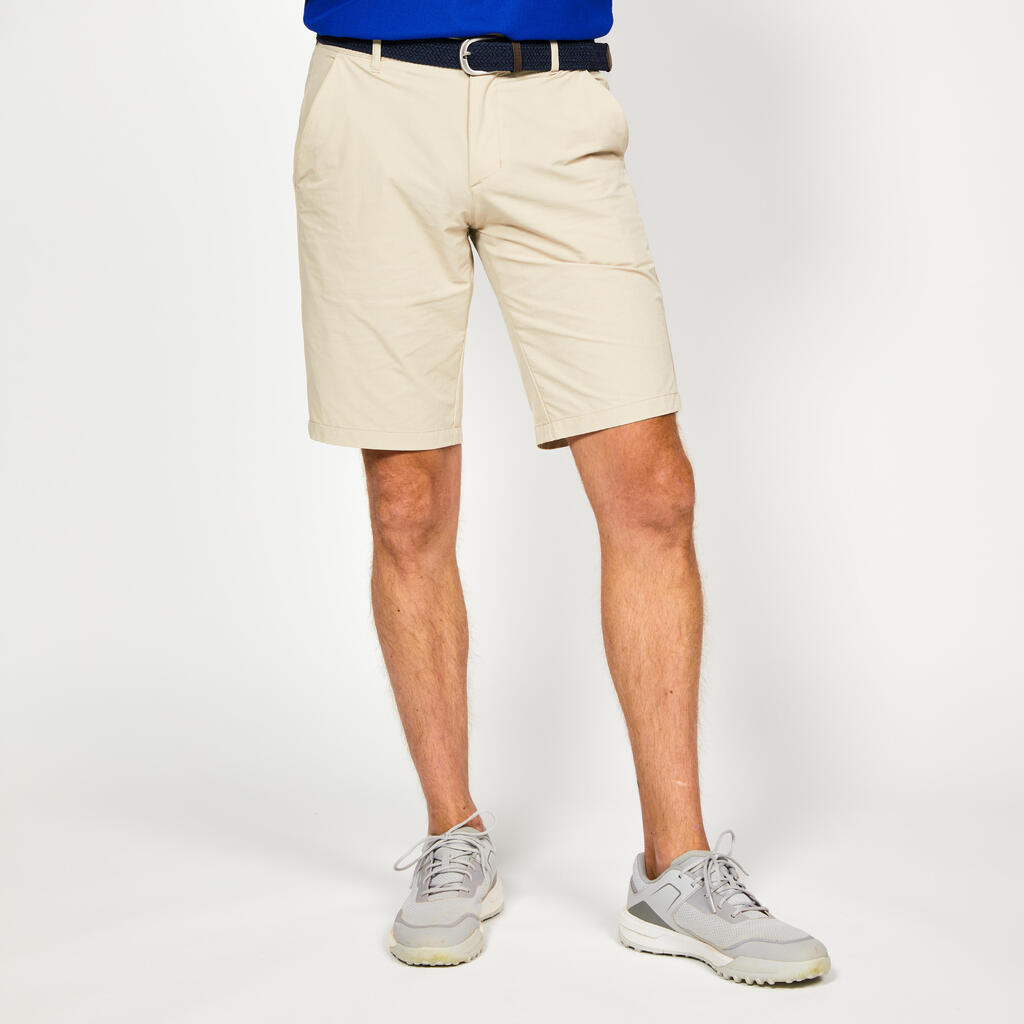 Men's golf shorts - WW500 linen