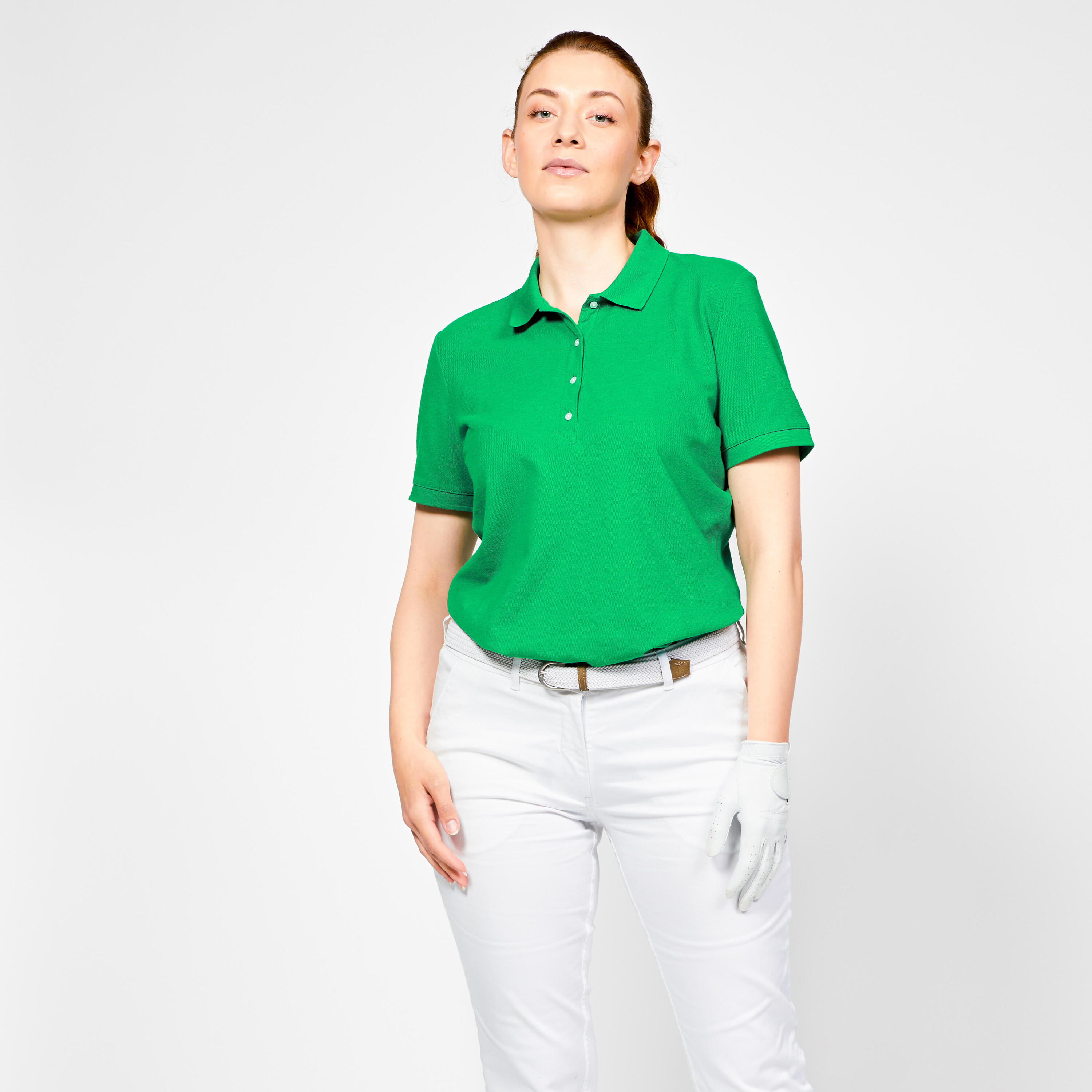 Polo golf donna MW 500 verde 37/69