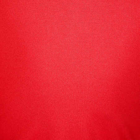 Vyriški trumparankoviai golfo polo marškinėliai „WW500“, raudoni