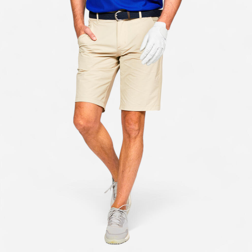 Men's golf shorts - WW500 linen