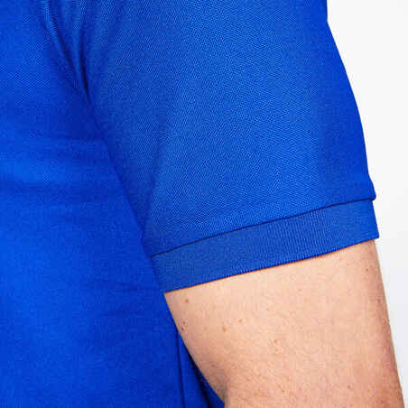Men's golf short-sleeved polo shirt - WW500 indigo