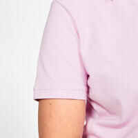 Polo golf manga corta Mujer - MW500 rosa claro
