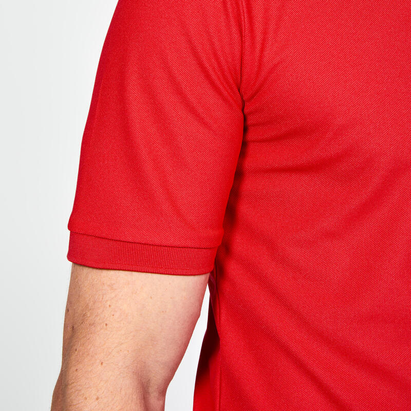 Polo golf manches courtes Homme - WW500 rouge