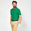 Vīriešu golfa polo T krekls “MW500”, meža zaļš