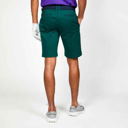 Vyriški golfo šortai „MW500“, kiparisų žalios spalvos