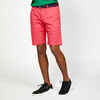 Herren Golfshorts - MW500 rot