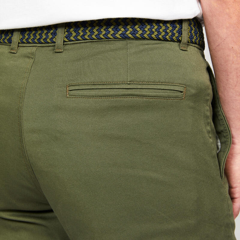 Pantaloni golf uomo MW 500 verde militare