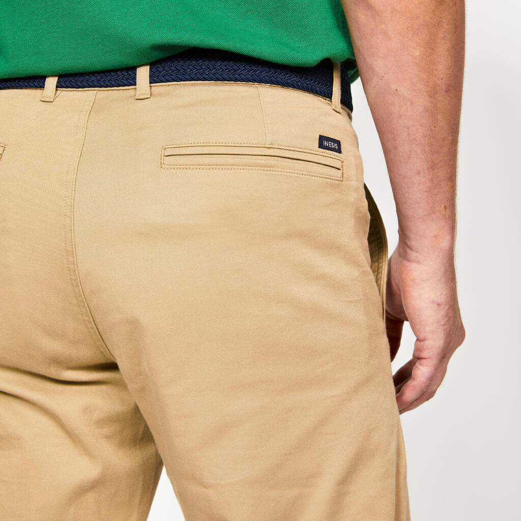 Pantalon chino golf coton Homme, MW500 kaki