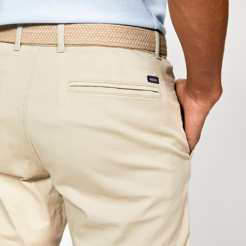 Herren Golf Hose Baumwolle - MW500 beige