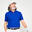 Polo de golf en coton manches courtes Homme - MW500 indigo foncé