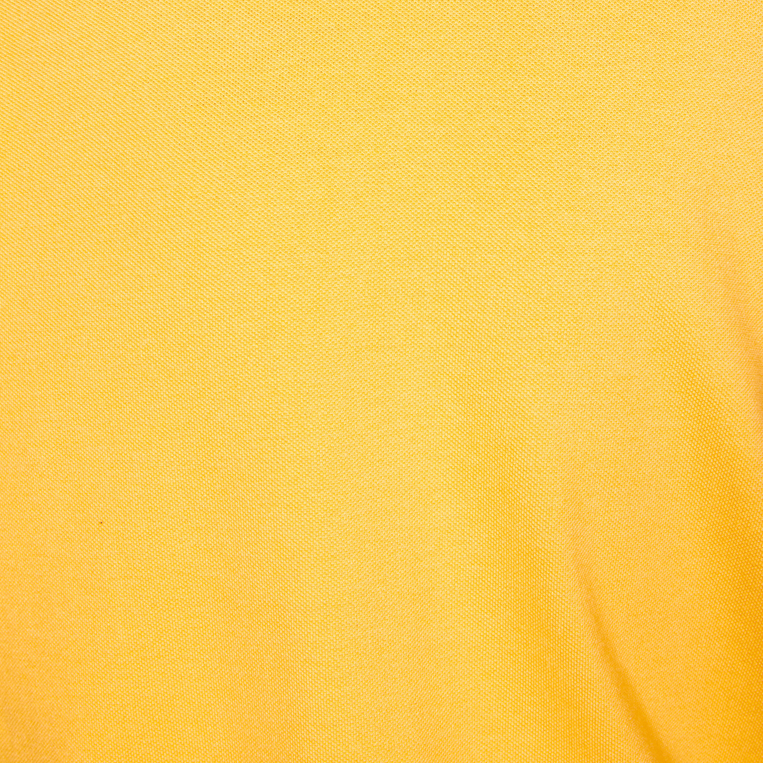 Men's golf short-sleeved polo shirt - MW500 sunset orange 5/5