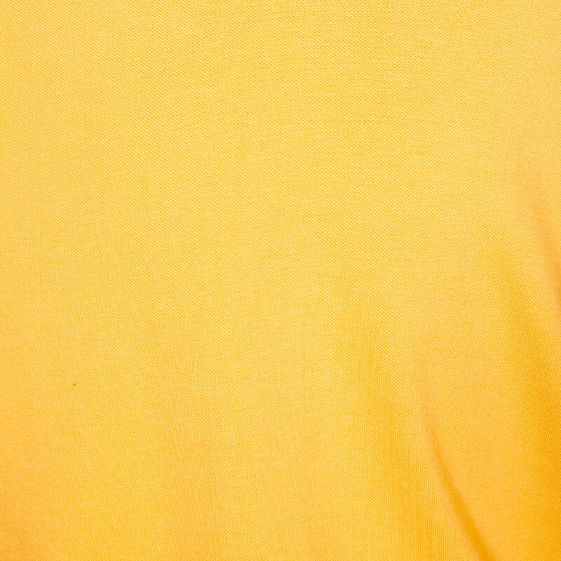 Polo de golf manga curta Homem - MW500 laranja sunset