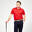 Polo de golf en coton manches courtes Homme - MW500 rouge