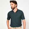 Vīriešu īspiedurkņu golfa polo krekls “WW500”, zaļš