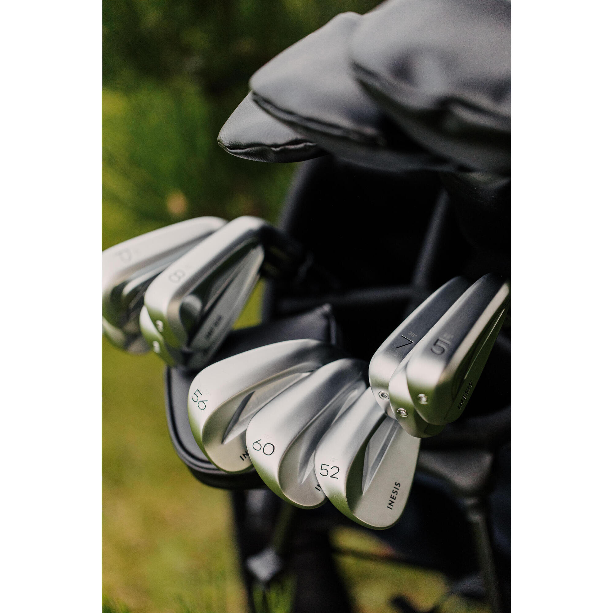 Medium-speed right-handed golf irons - INESIS 500