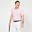 Polo de golf manches courtes Homme - MW500 rose clair