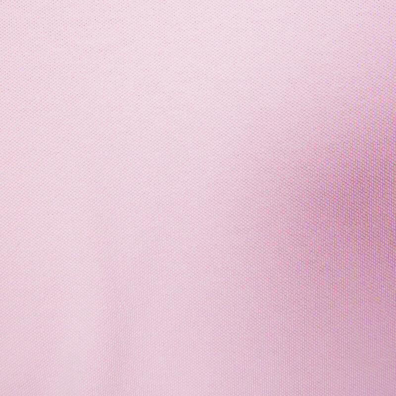 Polo de golf manga curta Homem - MW500 rosa claro