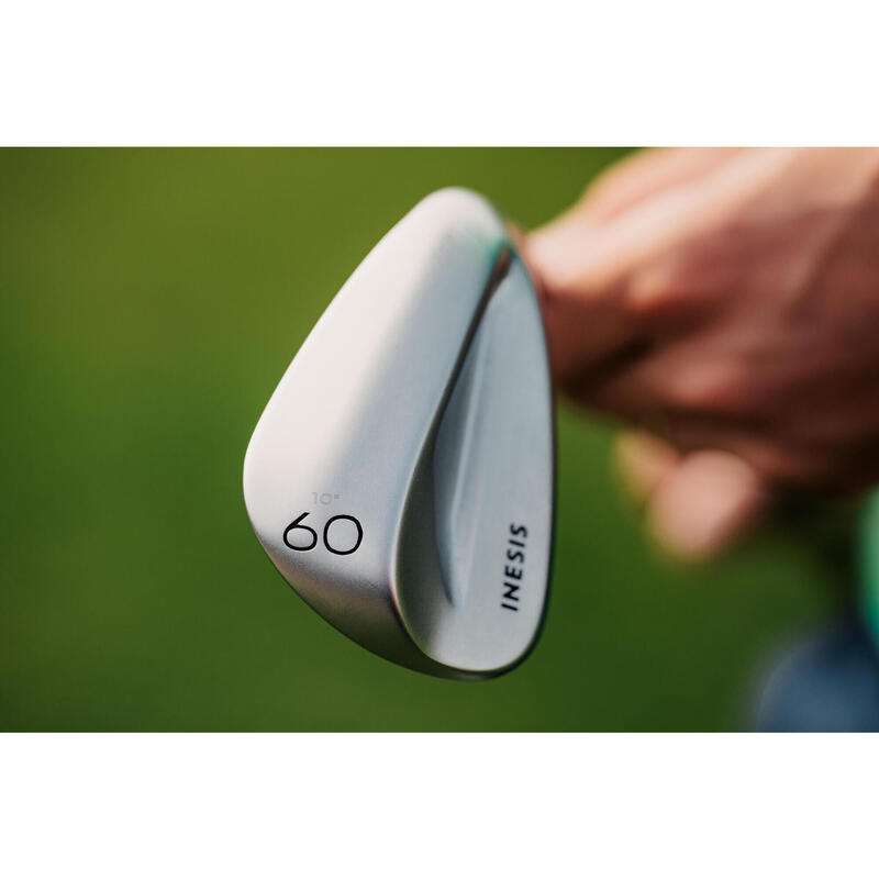 Wedge de golf esquerdino tamanho 1 aço - INESIS 500