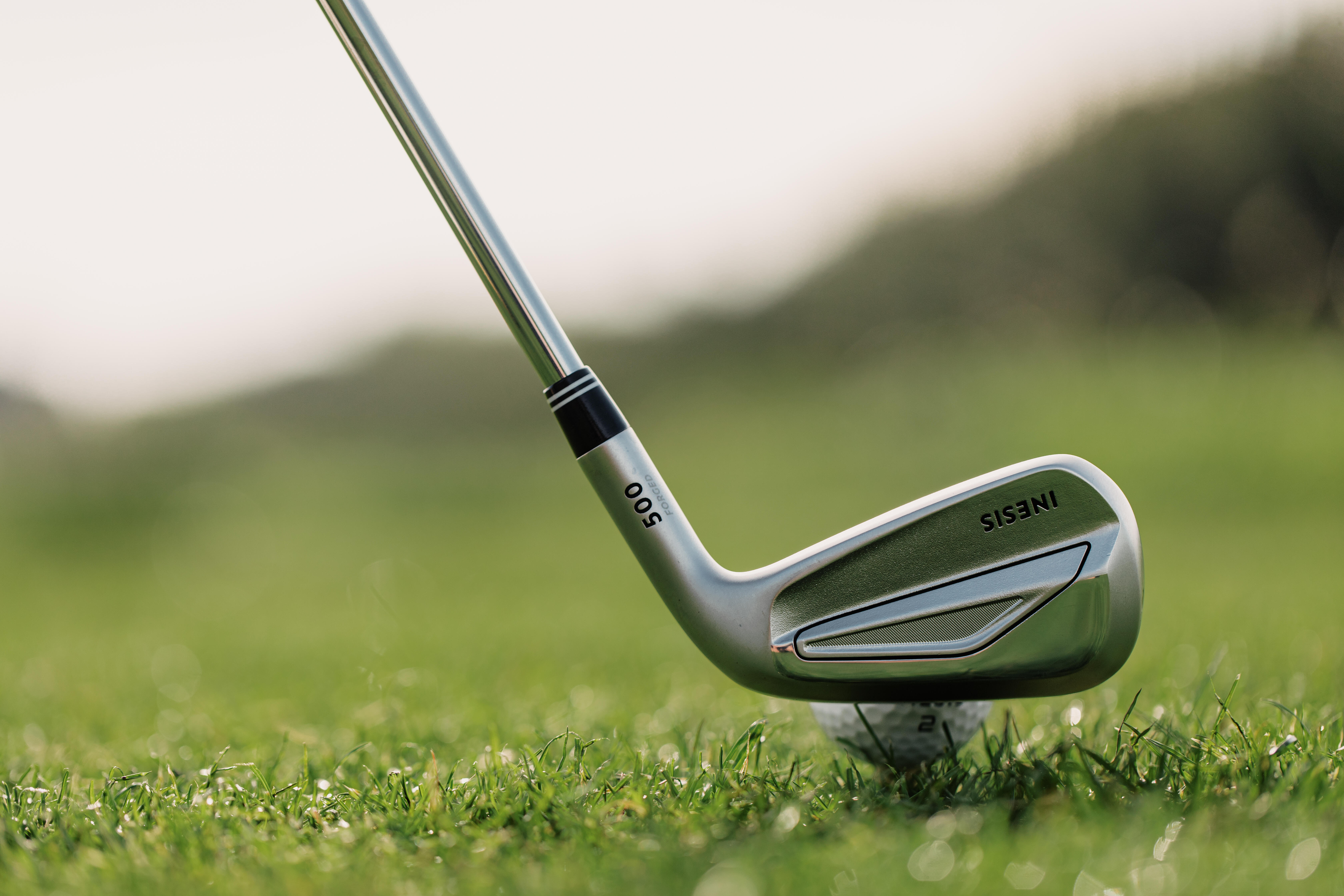 Left Handed Golf Iron Set - Inesis 500 Medium Speed - INESIS