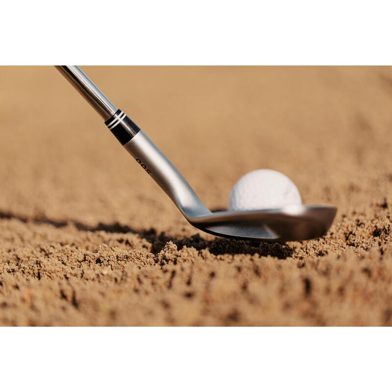 Wedge de golf diestro talla 2 acero - INESIS 500