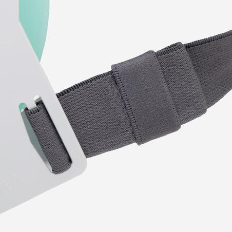 Маска Easybreath+ для снорклінгу з акустичним клапаном для віку 10+ бірюзова