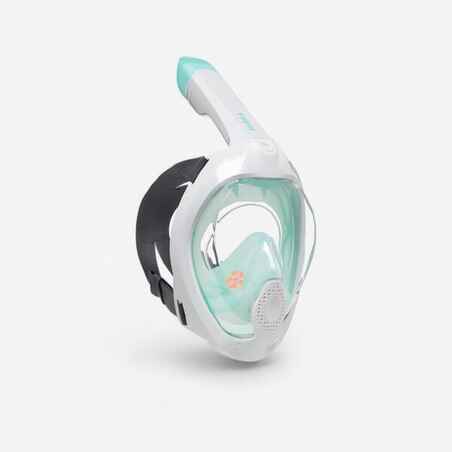 Surface snorkelling mask Easybreath + with acoustic valve > age 10 - Lagoon