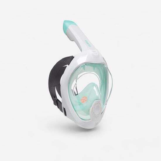 Masque snorkeling surface easybreath + avec valve acoustique > 10 ans - Lagune