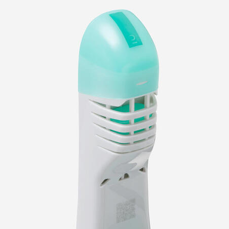 Маска Easybreath+ для снорклінгу з акустичним клапаном для віку 10+ бірюзова