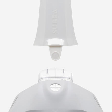 Маска Easybreath для снорклінгу для дорослих сіра