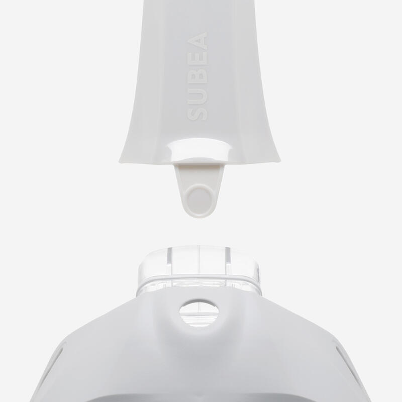 Easybreath Yetişkin Su Altı Keşif Maskesi - Gri - Çantasız