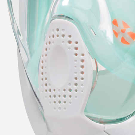 Surface snorkelling mask Easybreath + with acoustic valve > age 10 - Lagoon