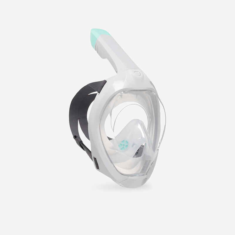 מסיכת פני מים Easybreath למבוגרים - אפורה.ללא תיק