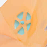 Surface snorkelling mask Easybreath + with acoustic valve > age 10 Khaki orange