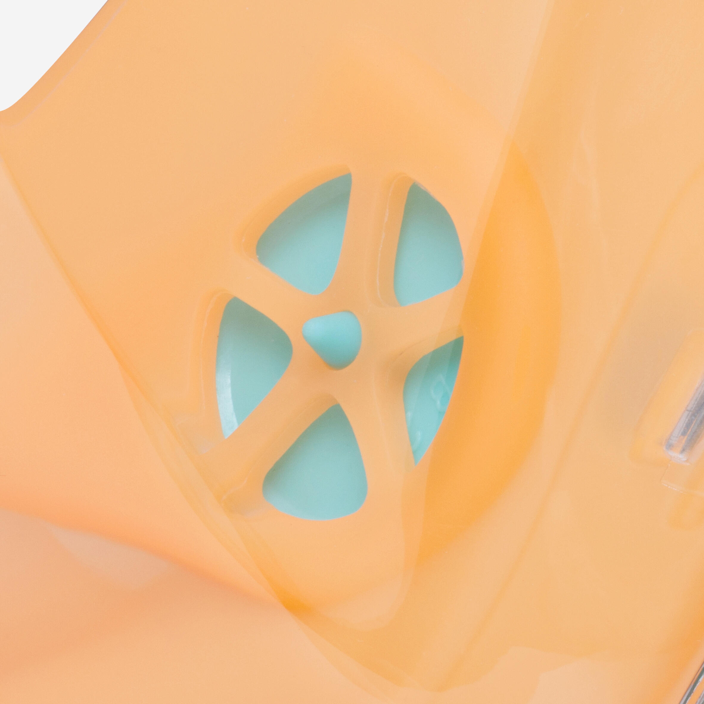 Snorkelmasker met geluidsventiel volwassenen Easybreath+ 540 freetalk oranje 6/16
