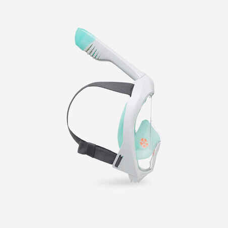 מסכת שנורקלינג למבוגרים Easybreath+ עם שסתום אקוסטי - ‏‎540 Freetalk Laguna